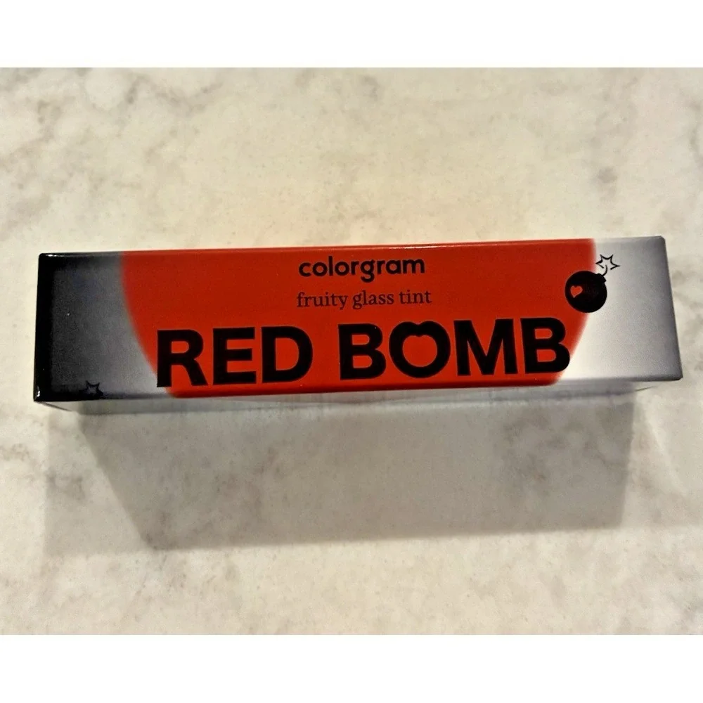 Colorgram Fruity Glass Tint Red Bomb Lip Gloss - 17 Ticking Apple - K Beauty